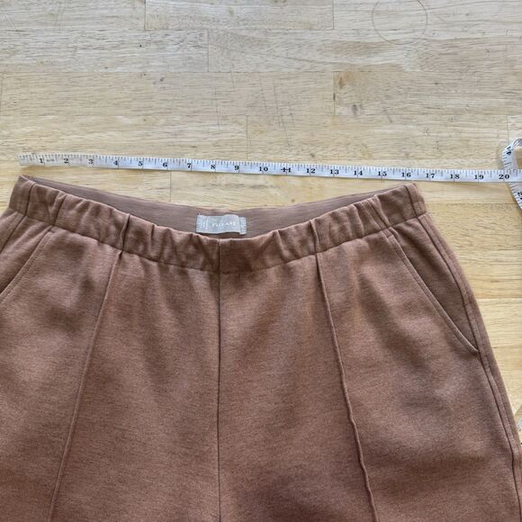 Everlane The Dream Knit Pant Sz XL Golden Brown Pocket Tapered Ankle Length EUC - Picture 8 of 16
